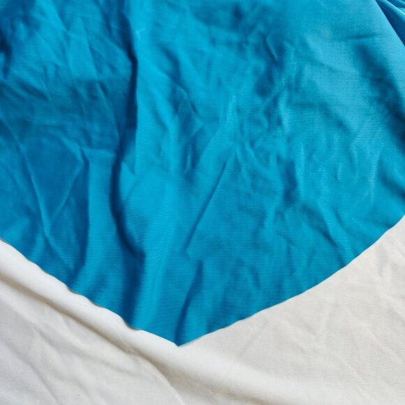 Dressfo Teal Blue Swimsuit Top Tapered Ladder Tankini Swim Top NWT Size S - Picture 6 of 11